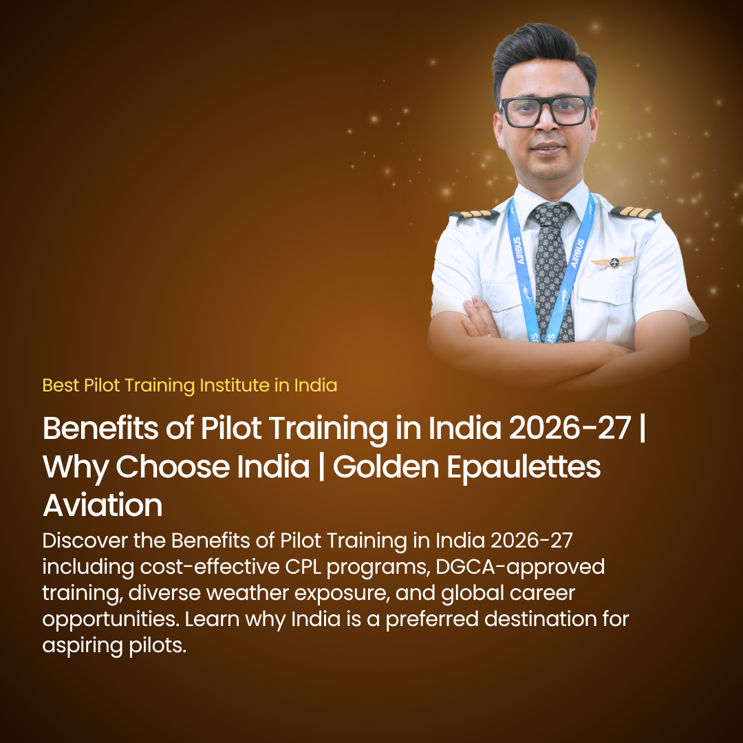 ATPL Aviation Meteorology Course Benefits 2026-27 | Pilot Training Dwarka - Golden Epaulettes Aviation